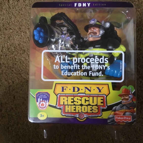 FDNY RESCUE HEROES BILLY BLAZE - Special Edition 2001 - Picture 7 of 8